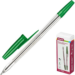 Ручка шариковая Attache Economy Elementary 0,5 мм зеленый стержень 737055 702128