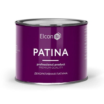 Краска декоративная Elcon, Patina, серебро, 0,2 кг