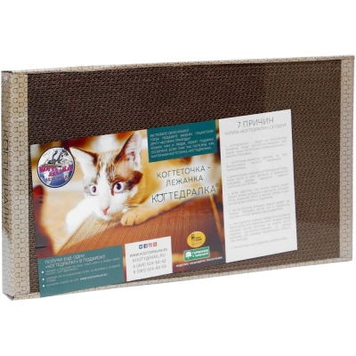 Домашняя когтеточка-лежанка, для кошек, 56×30 см