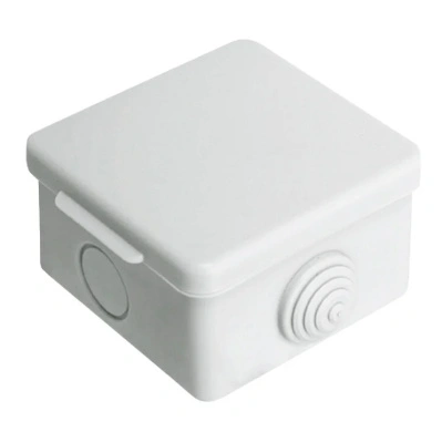 Распаячная коробка с крышкой ОП TDM (IP54) SQ1401-0111, 4 входа, 65х65х50 мм