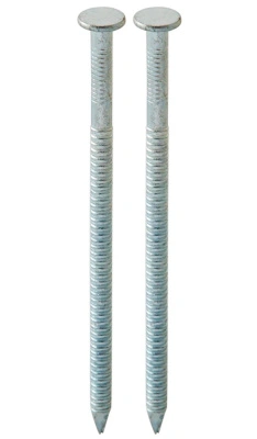 Гвозди ершеные оцинкованные Стройбат, 90 мм (0,6 кг)