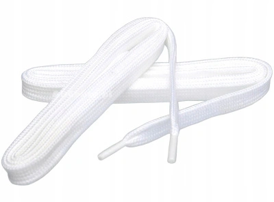Шнурки REGULAR плоские, широкие 90 см белый ДС-241-5